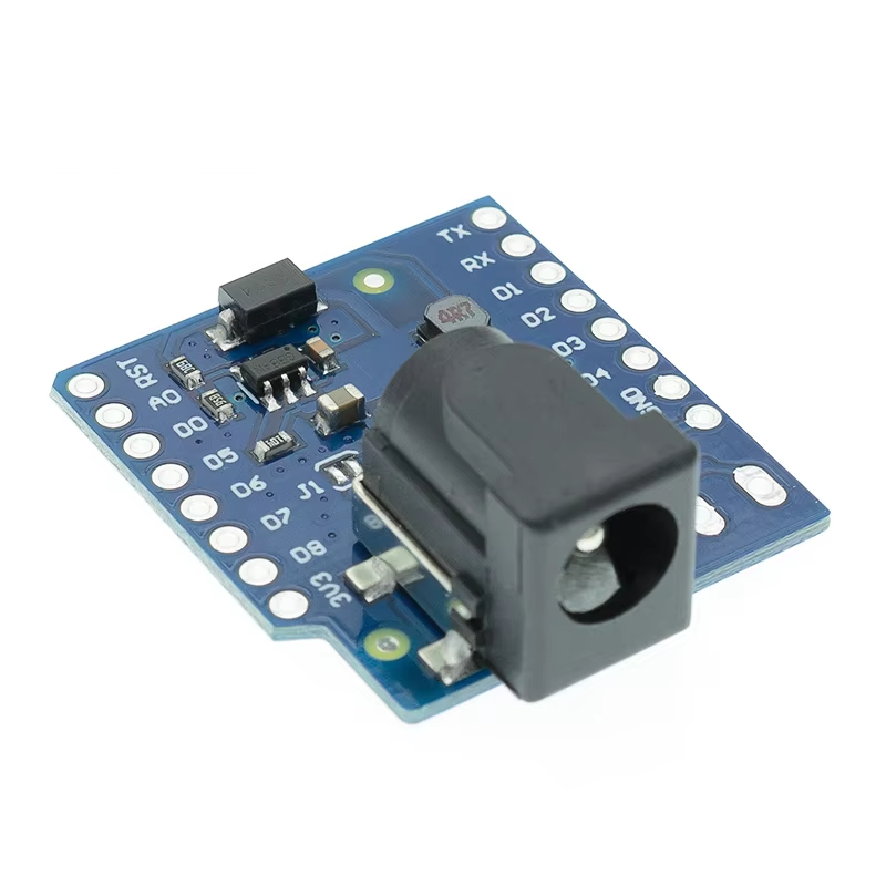 D1 Mini Battery Shield V1.1 – Wemos Single DC Plug Module