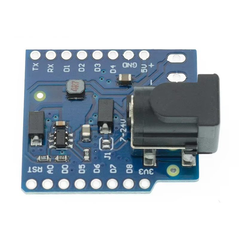 D1 Mini Battery Shield V1.1 – Wemos Single DC Plug Module