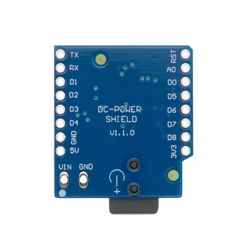 D1 Mini Battery Shield V1.1 – Wemos Single DC Plug Module