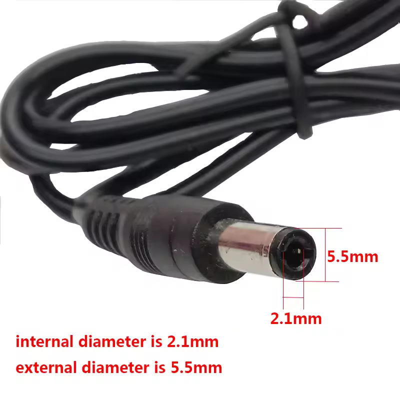 DC Power Supply 2.1mm inner, 5.5mm outer – AU Plug