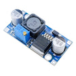 LM2596 buck voltage converter, a step-down module for reducing voltage from a higher input source, with adjustable output, commonly used for power regulation in electronics