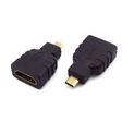 Micro HDMI to Standard HDMI Adapter Jack for Raspberry Pi 4 & 5