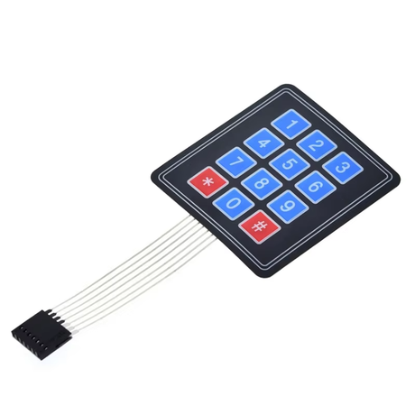 3x4 Membrane Keypad Module for Arduino