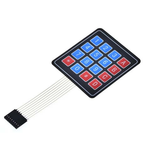 4x4 Membrane Keypad Module for Arduino