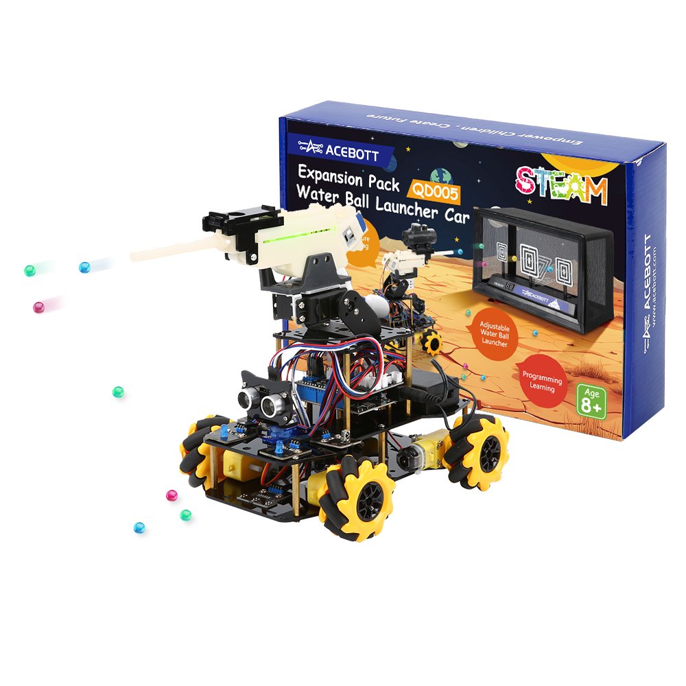 ACEBOTT ESP32 Water Ball Launcher Expansion Pack For Smart Car Kit
