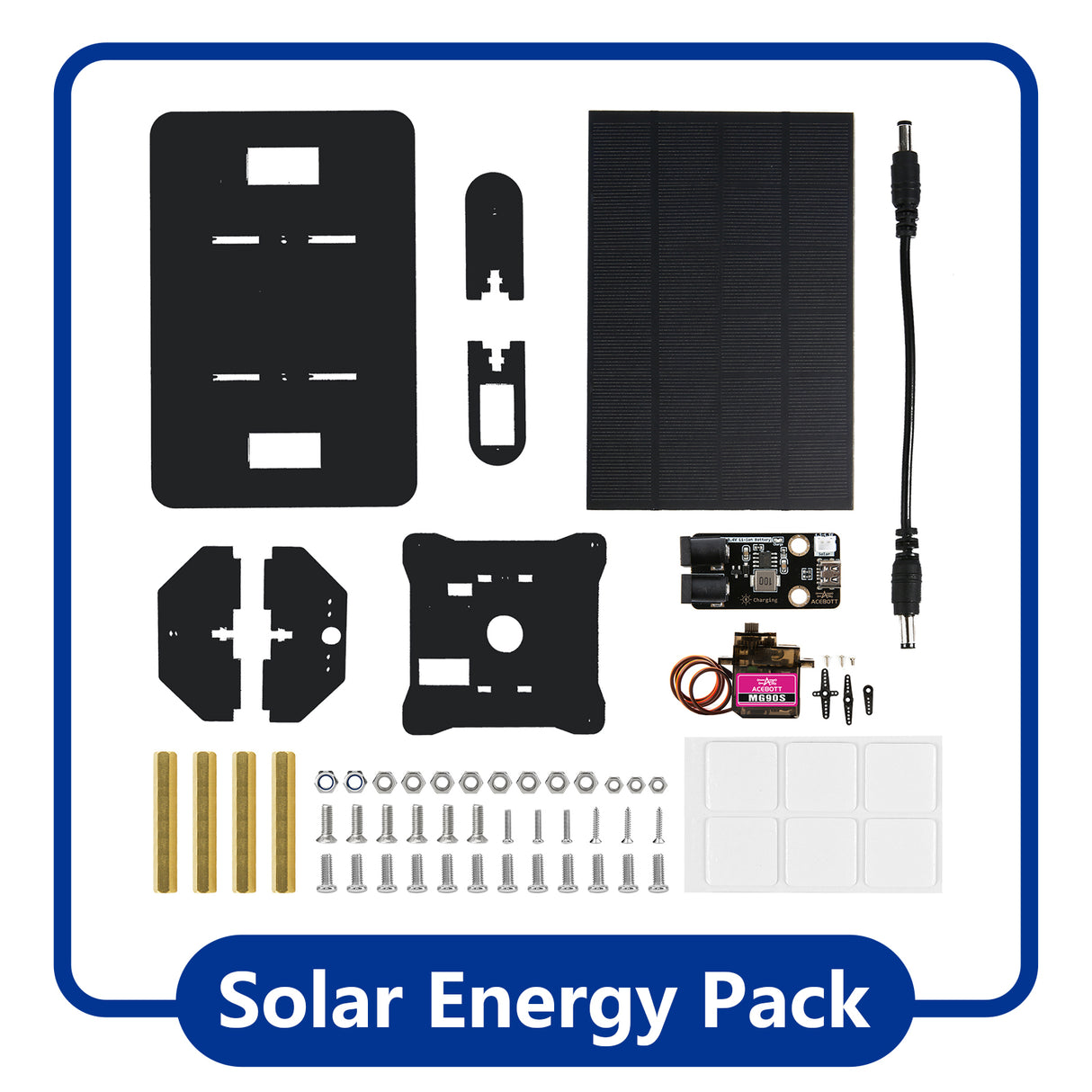 ACEBOTT Solar Energy Expansion Pack For Smart Car Kit