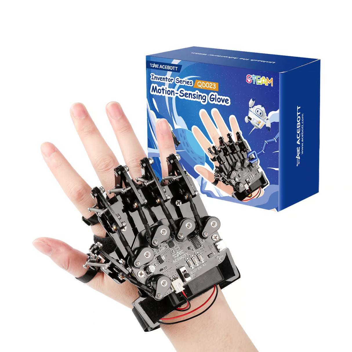 ACEBOTT Motion-Sensing Glove ESP32 Smart Kit