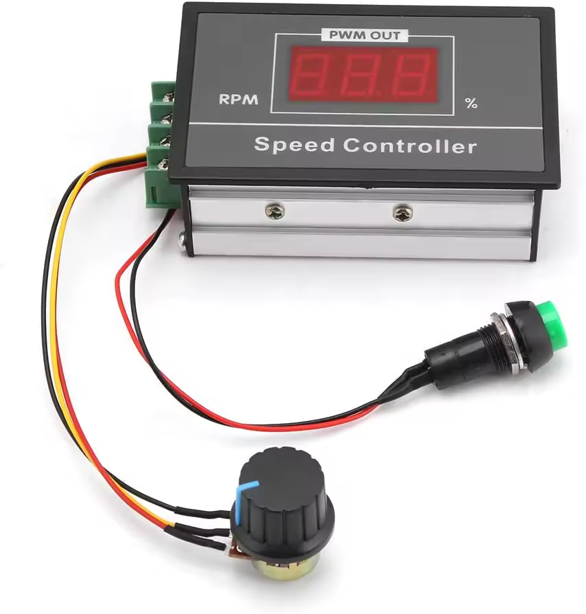 PWM DC Motor Speed Controller with Digital Display 6V-60V 30A