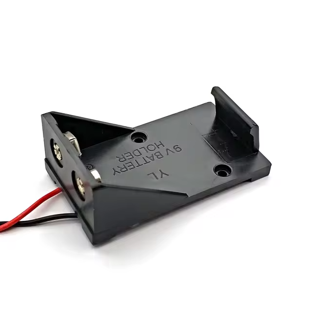 9V Battery Holder With DC 5.5mm × 2.1mm Plug