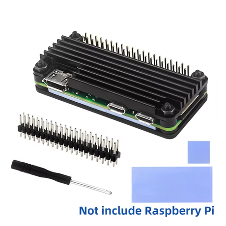 Aluminium Armoured Passive Cooling Case For Raspberry Pi Zero 2W