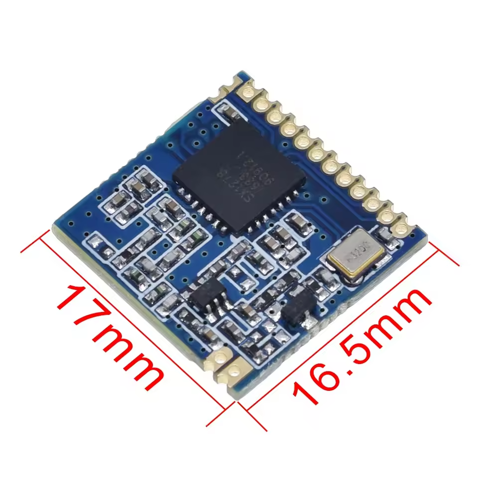 433MHz SX1278 LoRa Long Range Wireless Transceiver Dimensions