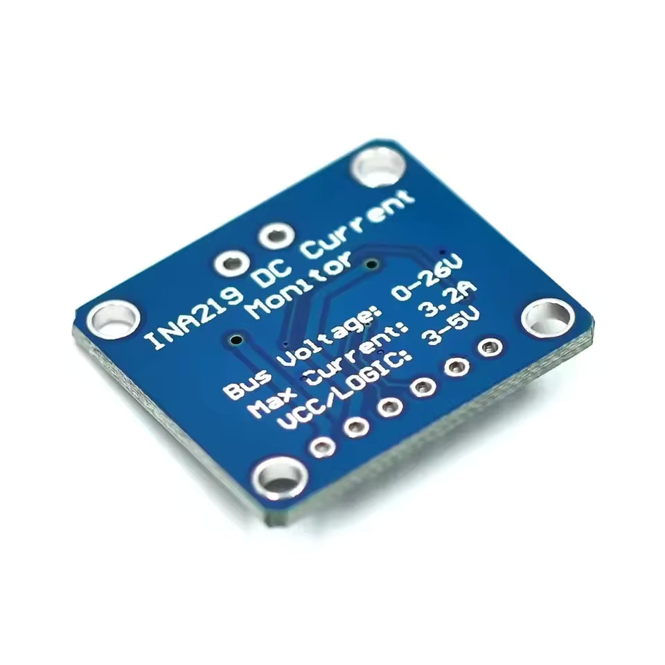 INA219 I2C Bi-Directional Current and Power Monitor Sensor Module Back