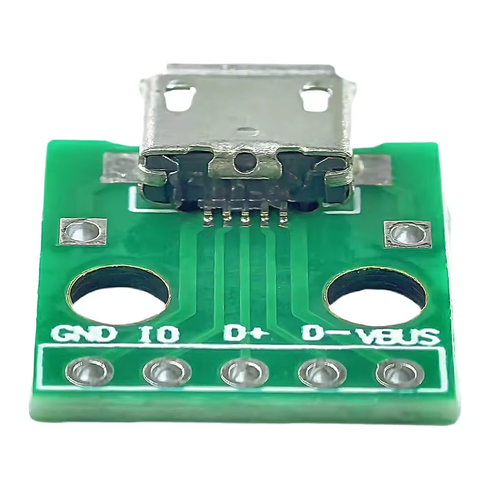 Micro USB Breakout Board 5 Pin