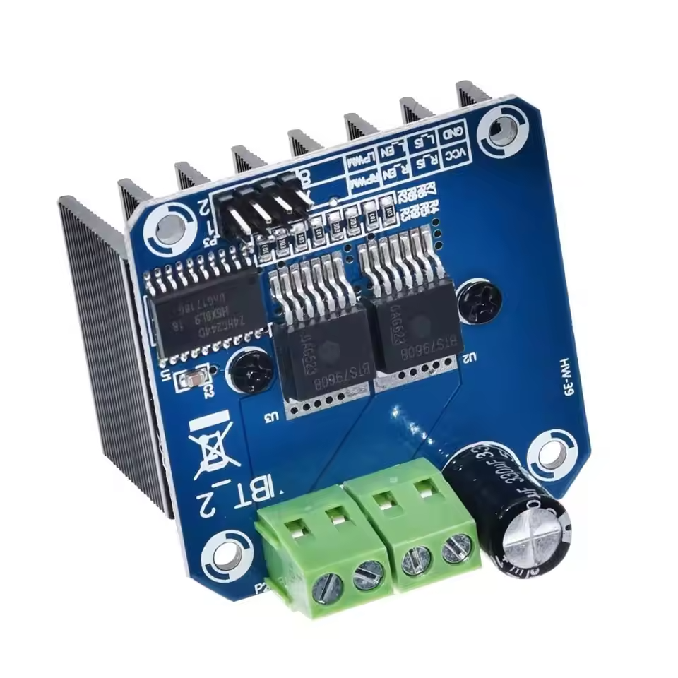 BTS7960B 43A High-Power H-Bridge Motor Driver Module
