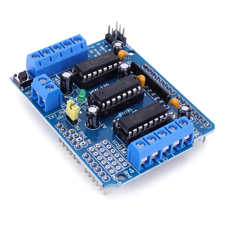 L293D Motor Driver Shield for Arduino - 4 Channel DC Stepper Control ...