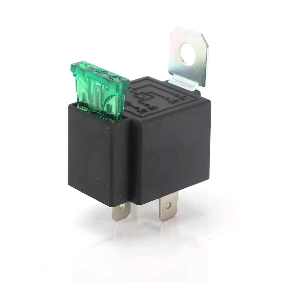 4-Pin Fused Automotive Relay SPDT - 12V 30A