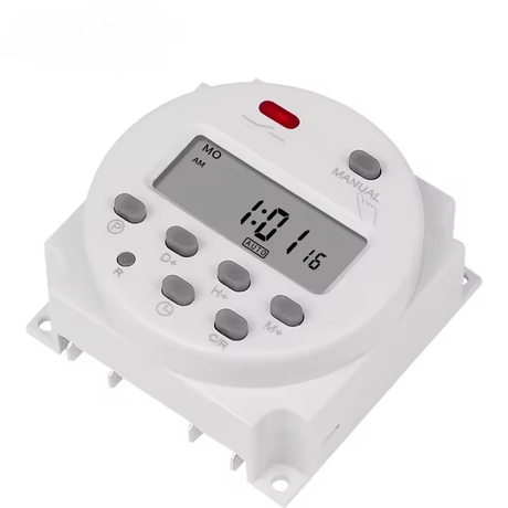 5V Programmable Timer Relay 1-168 Hours (1 week max)