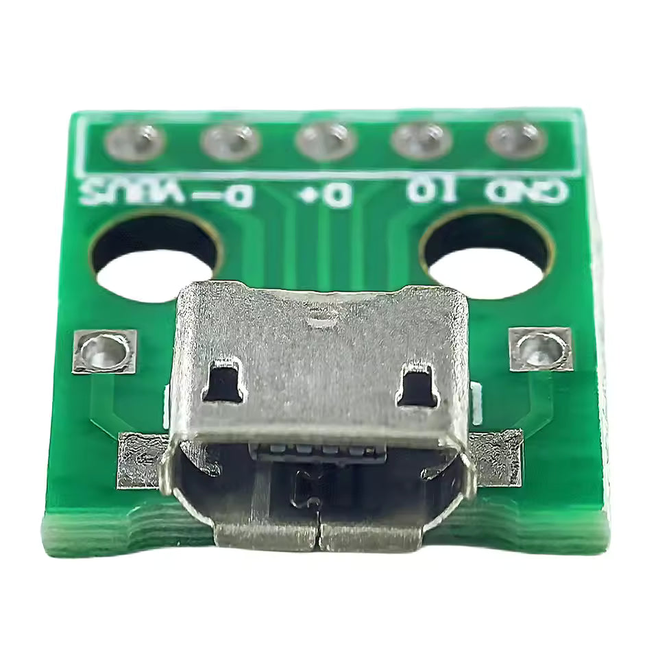 Micro USB Breakout Board 5 Pin