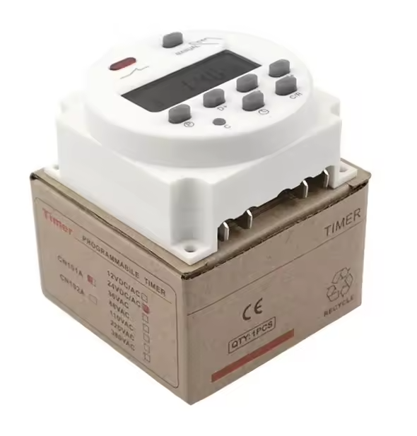 5V Programmable Timer Relay 1-168 Hours (1 week max)