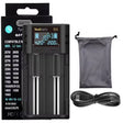 2 Slot Universal Battery Charger With LCD - 18650 Compatible