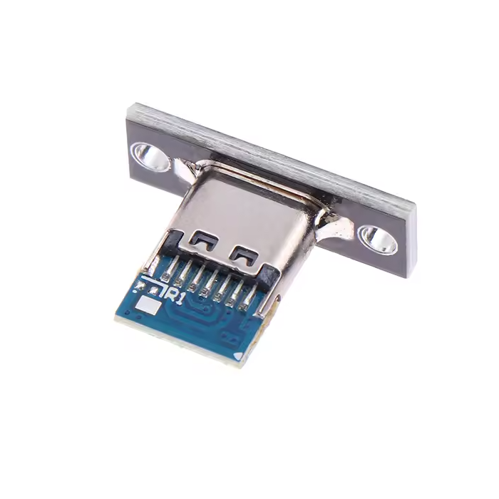 USB-C Panel Mount Breakout Board 4 Pin