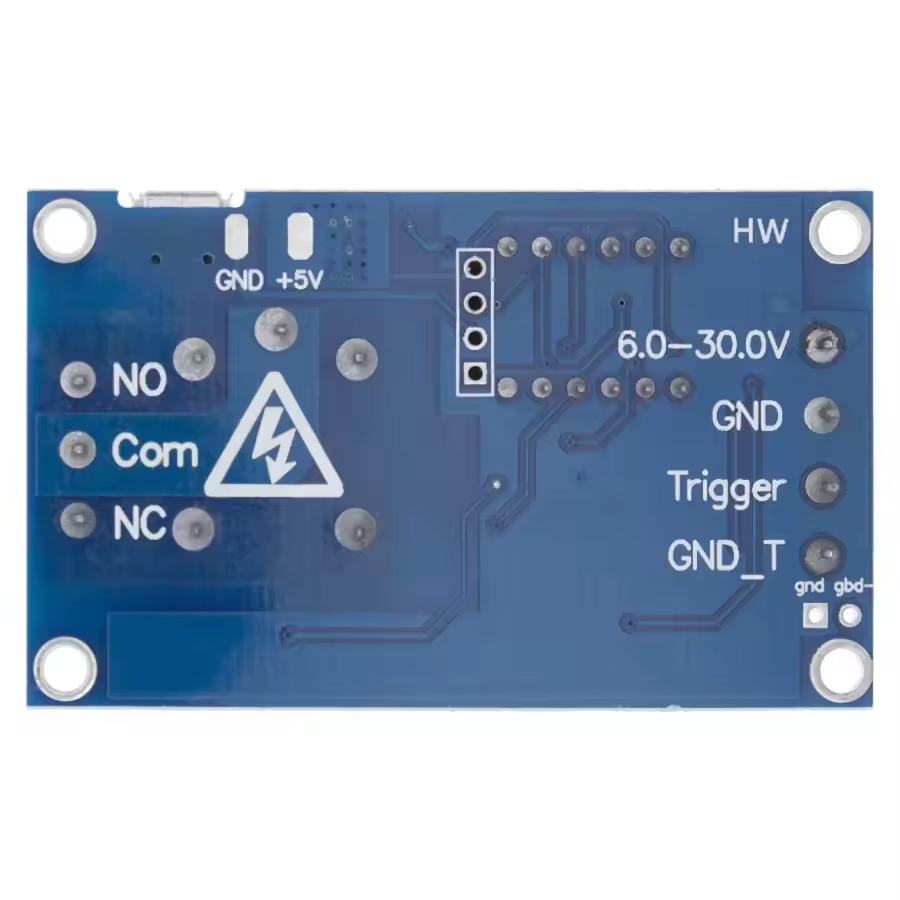 6-30V Time Relay Module Switch Trigger Timer Cycle back