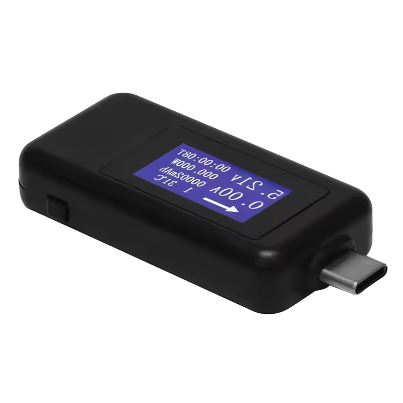 USB-C Power Meter Tester 0.96" Display 0–5A 4–30V 0–150W – KWS-1902C