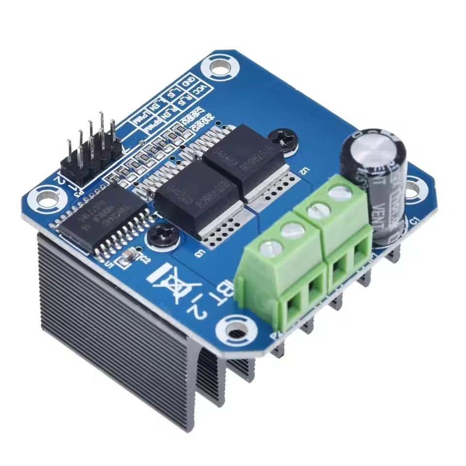 BTS7960B 43A High-Power H-Bridge Motor Driver Module