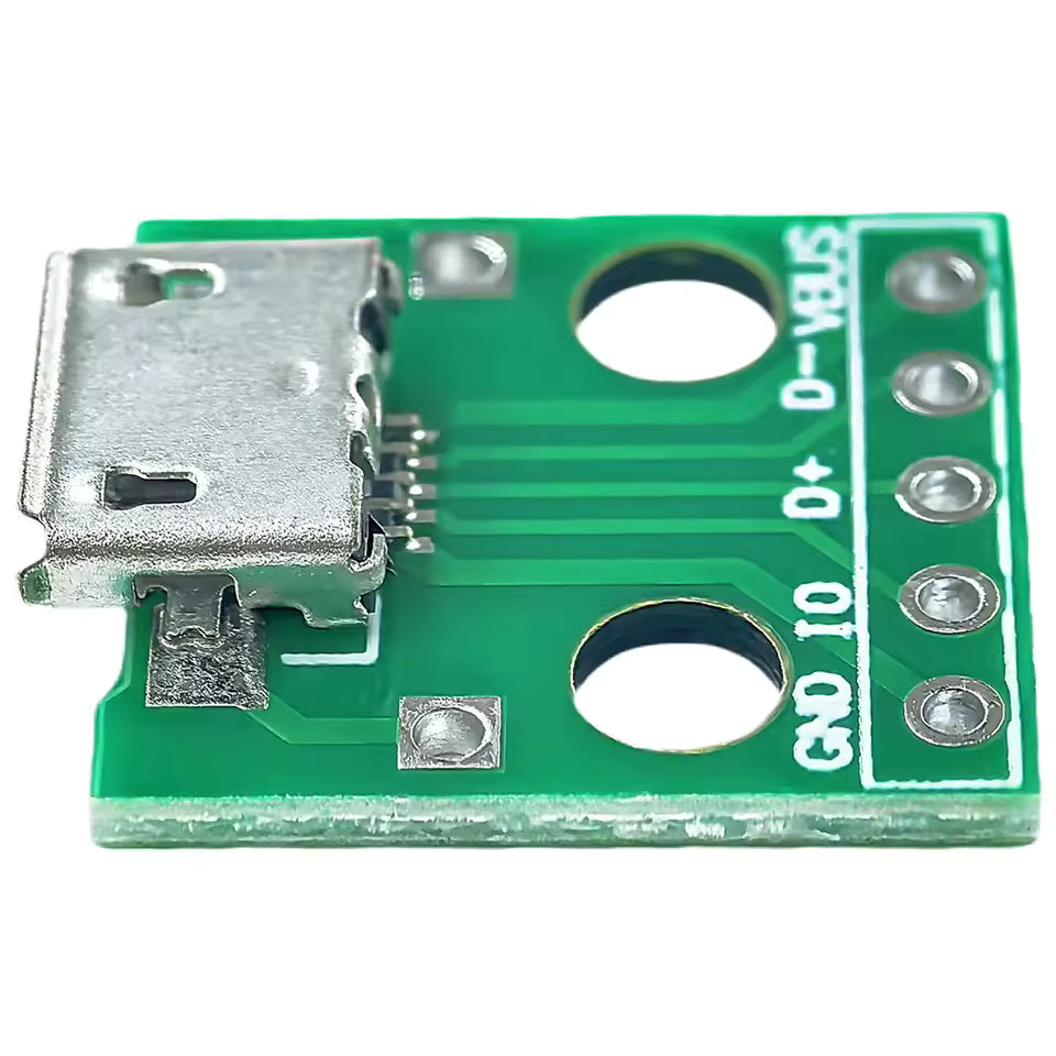 Micro USB Breakout Board 5 Pin