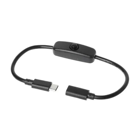 USB Type-C Male to Female ON/OFF Switch Power Control Cable