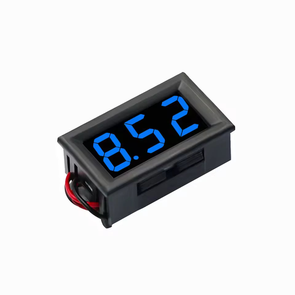 Blue DC 3-30V LED Voltmeter