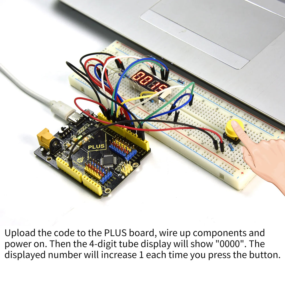 Keyestudio Plus Starter Kit for Arduino - Programming Education Kit