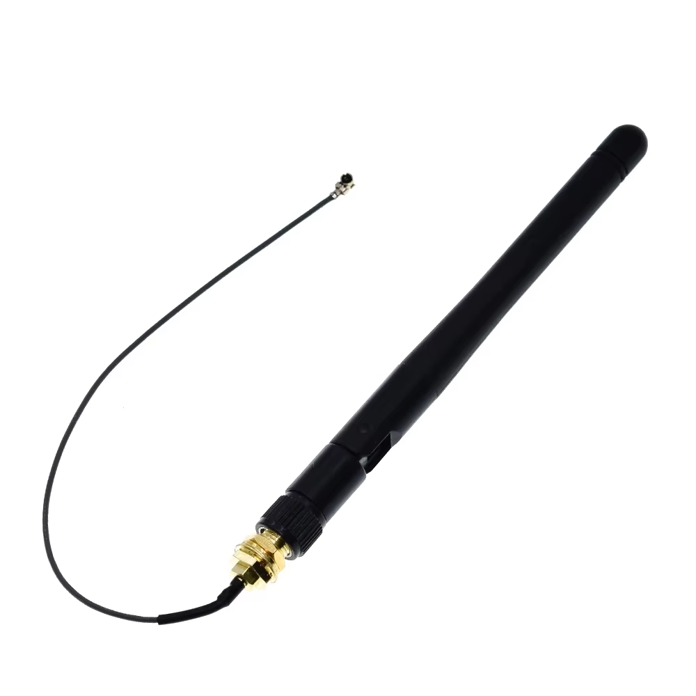 2.4GHz 3dBi Wi-Fi Antenna with SMA to IPEX Connector for ESP32/ESP8266 Modules