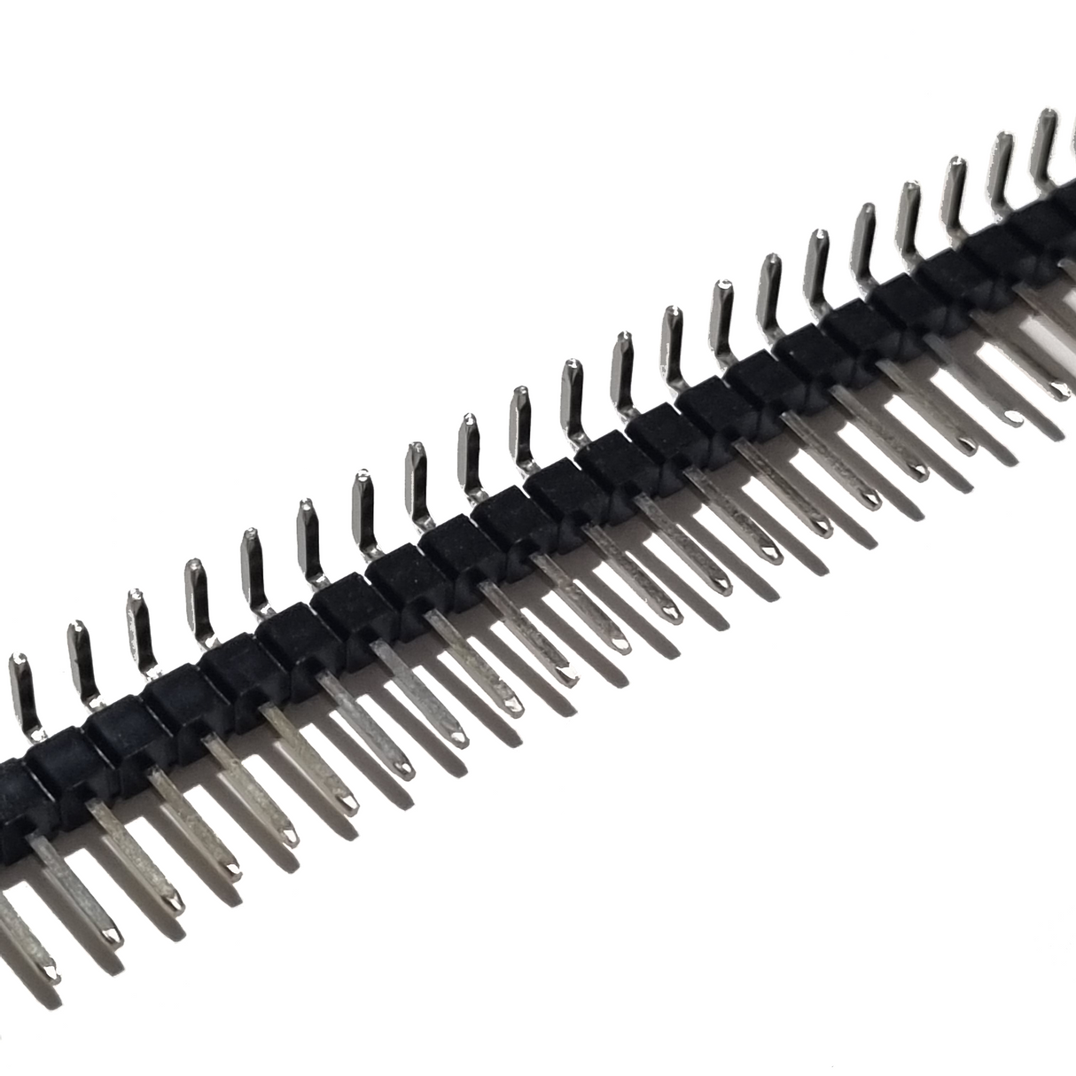 Male 90 Degree Angle Pin Headers 2.54mm (1×40) 90°