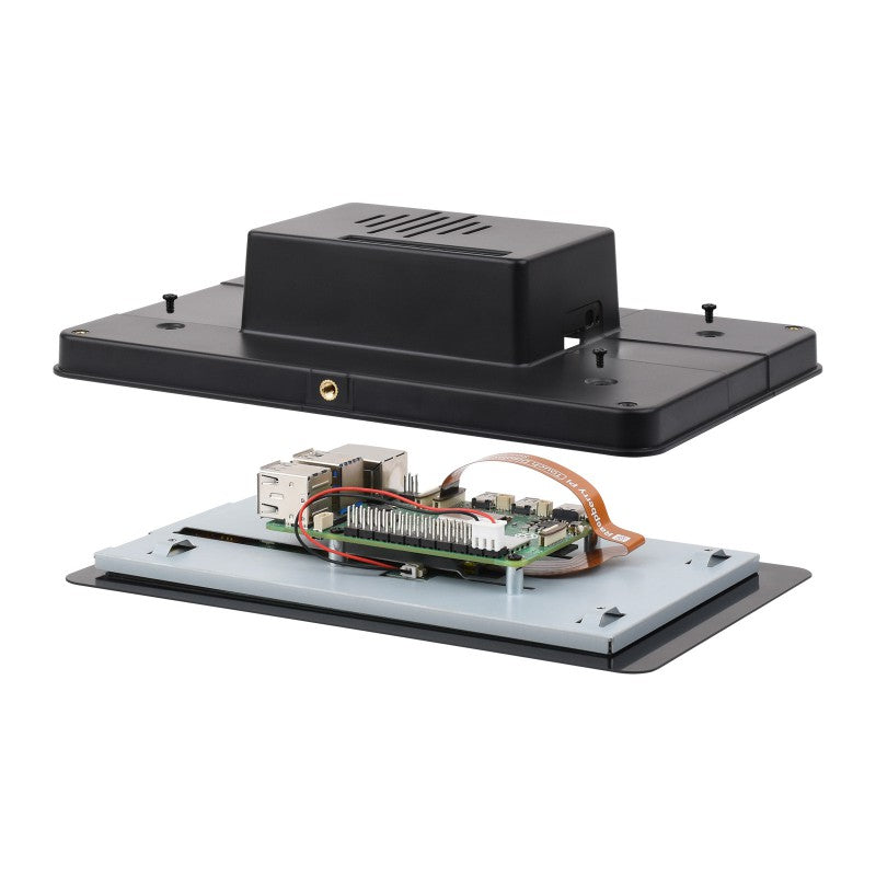 Protective Case For Raspberry Pi 7inch Touch Display 2 & Raspberry Pi 5 Waveshare