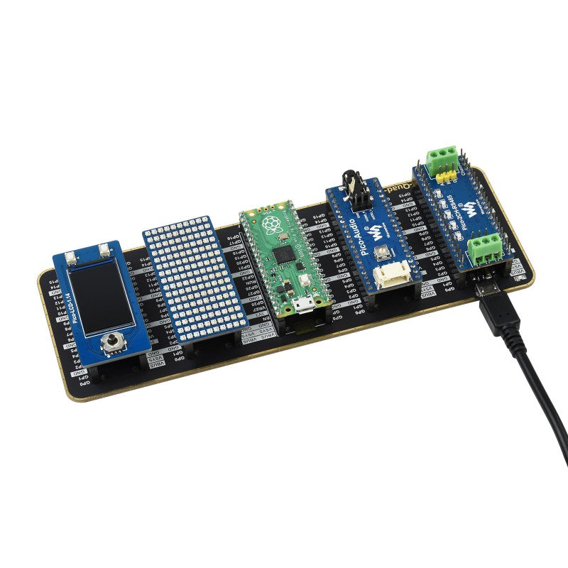 Quad GPIO Expander for Raspberry Pi Pico Waveshare