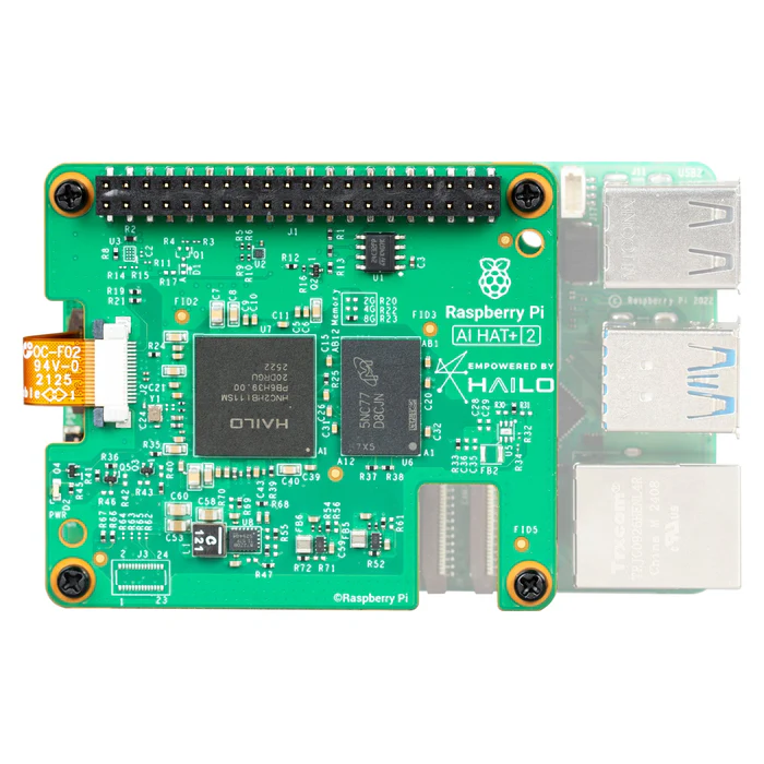 Raspberry Pi AI HAT+ 2 for Raspberry Pi 5