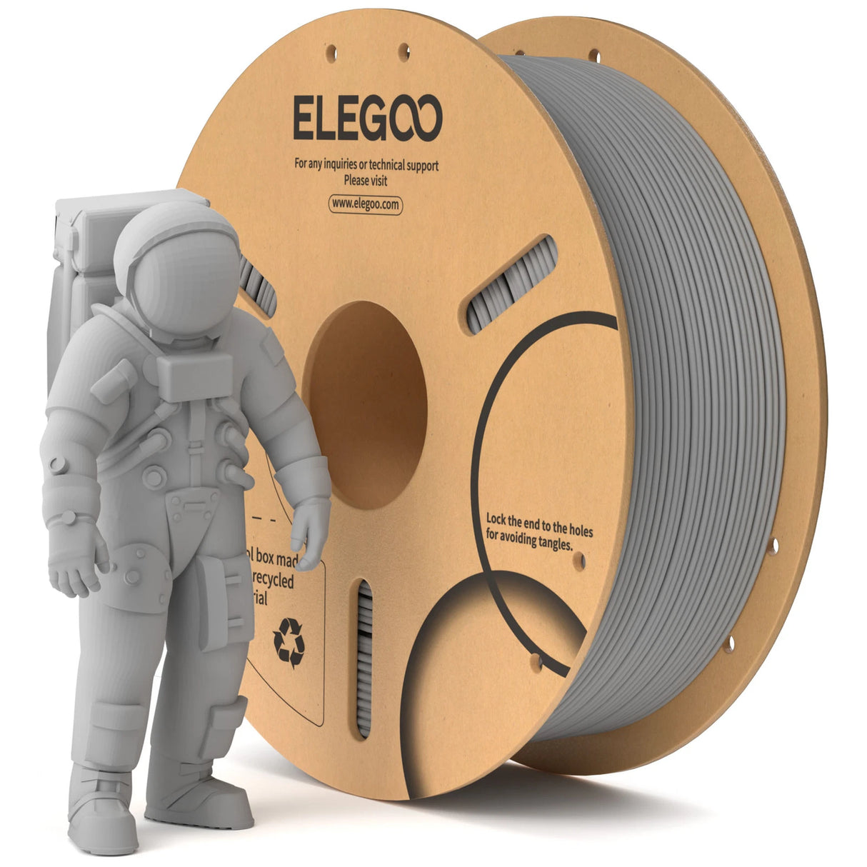 Elegoo PLA Grey 1.75mm 1kg