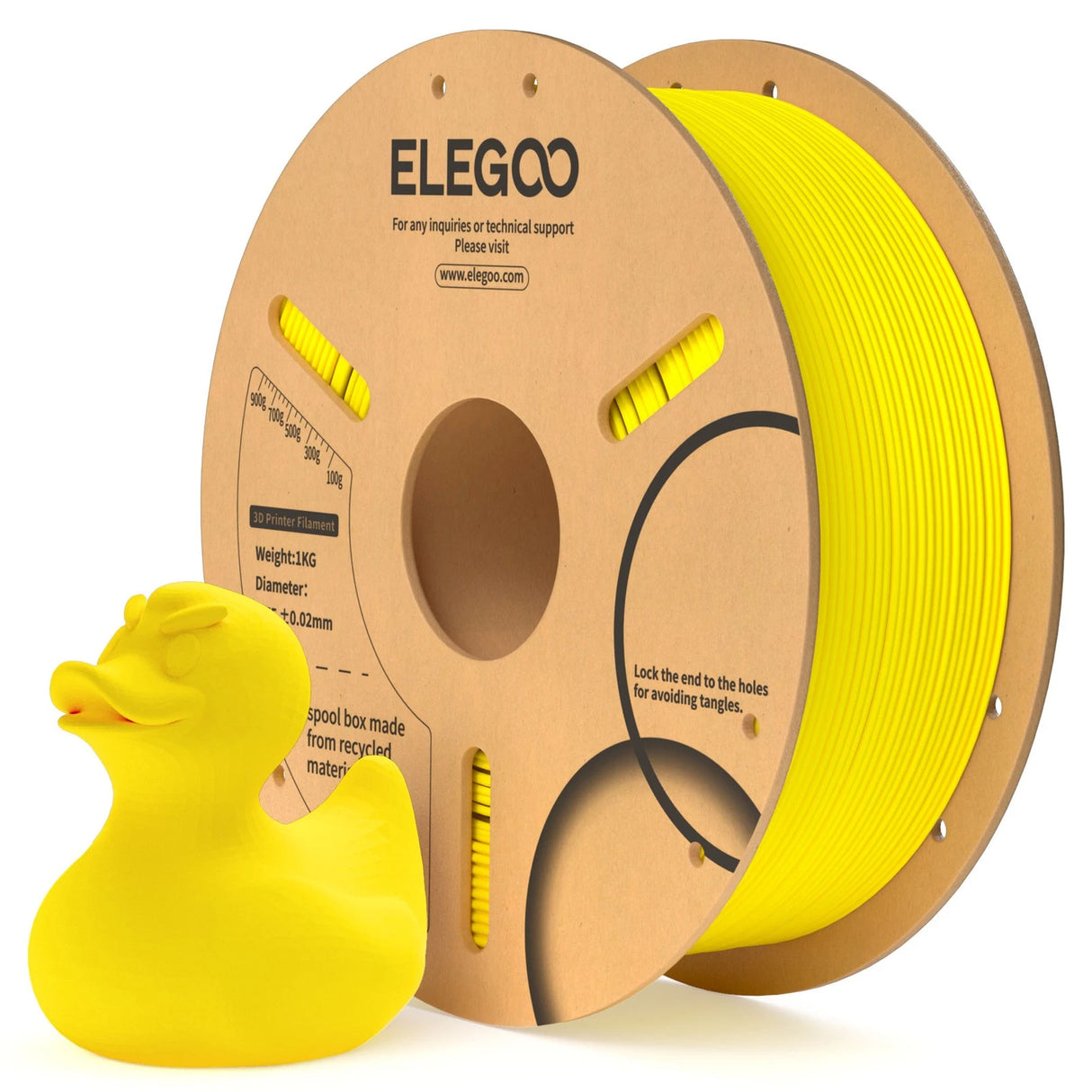 Elegoo PLA Yellow 1.75mm 1kg