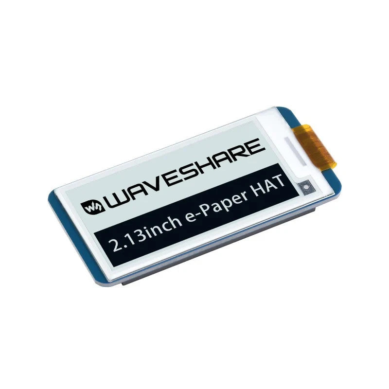 2.13inch E-Ink display HAT for Raspberry Pi - 250x122 - Black / White Waveshare