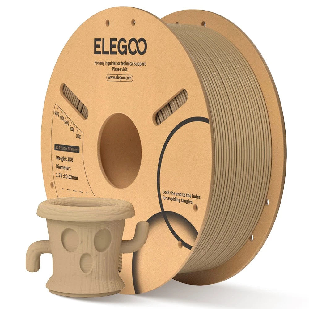 Elegoo PLA Wood 1.75mm 1kg