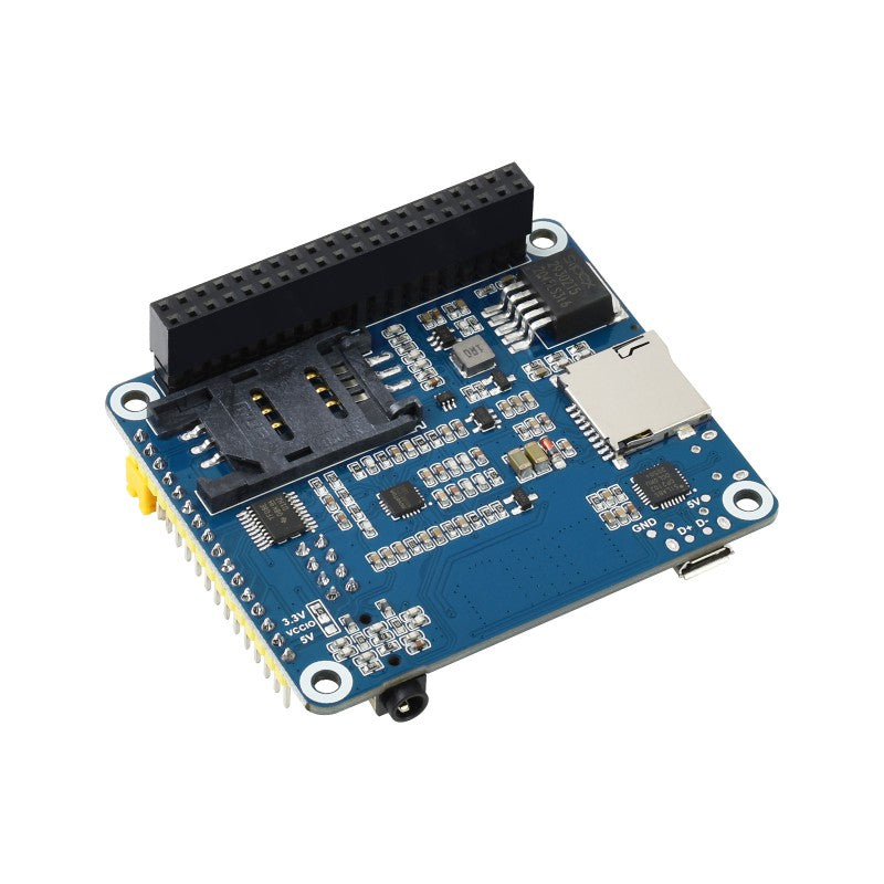 4G HAT For Raspberry Pi, LTE Cat-4 4G / 3G / 2G Support, GNSS, Global Band