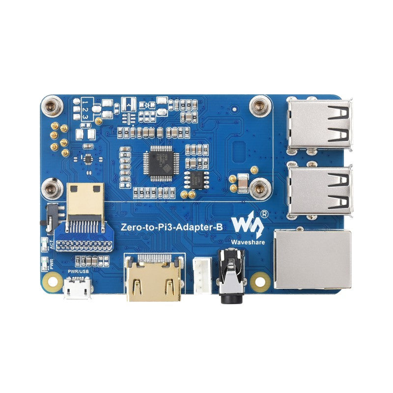 Raspberry Pi Zero 2W To 3B Adapter Waveshare