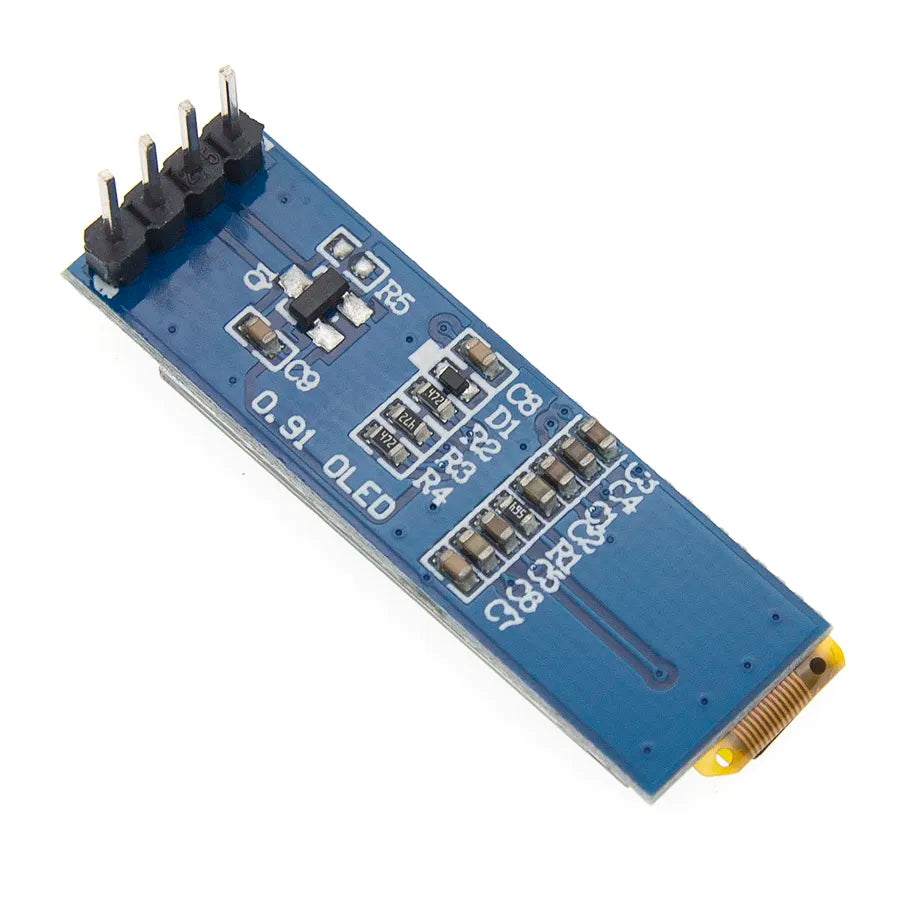 Modulo display OLED da 0,91 pollici bianco/blu OLED 128X32 Display LED LCD SSD1306 12864 0,91 IIC i2C Comunicare per ardunio 502 Modulo display OLED da 0,91 pollici bianco/blu OLED 128X32 Display LED LCD SSD1306 12864 0,91 IIC i2C Comunicare per ardunio 502