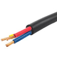 3 Core 0.5mm² Flexible PVC Cable - 1m