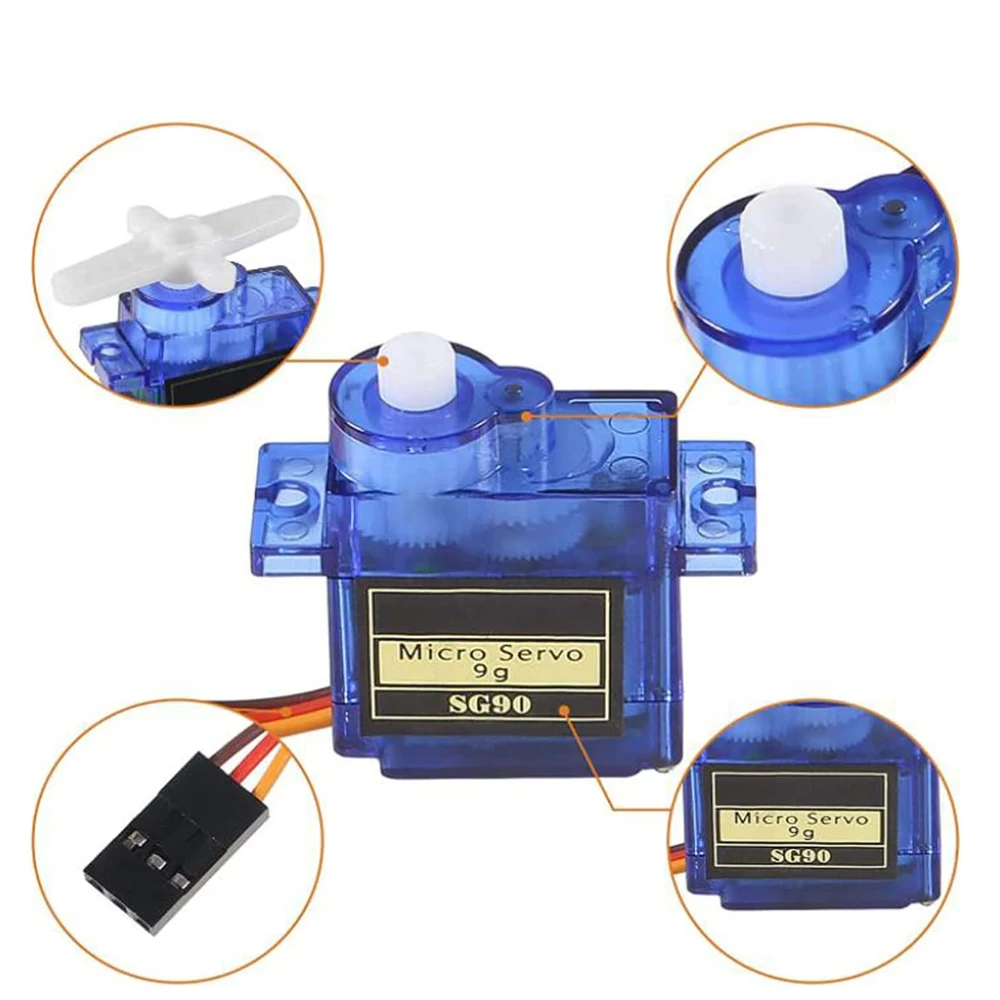 Server Motor Sc90 SG90 Micro Servo – Zaitronics