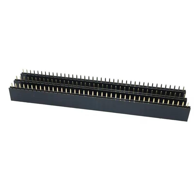 10 Pack 40 Pin Female Header 2.54mm Single Row