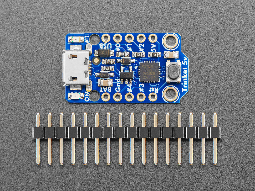 Adfruit Microcontroller Adafruit Trinket - Mini Microcontroller - 5V Logic – Zaitronics