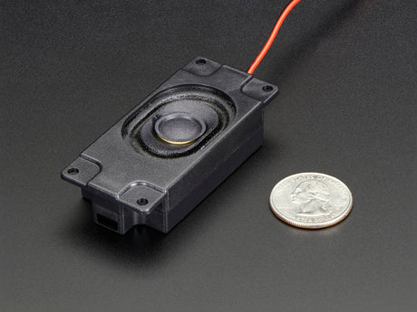 Adafruit Stereo Enclosed Speaker Set - 3W 4 Ohm