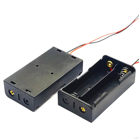 2 Cell 18650 Battery Holder Case